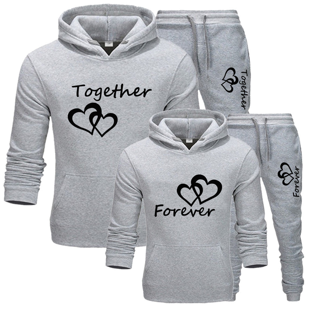 Forever together tracksuit couple