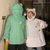 Frog Funny Couple Hoodies