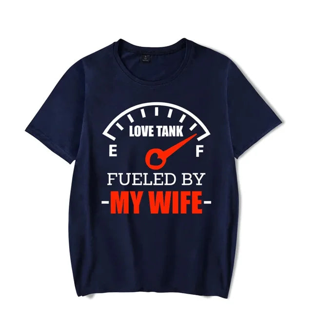 Fueled by My Husband Funny Shirts