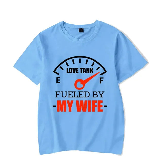 Fueled by My Husband Funny Shirts