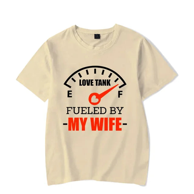Fueled by My Husband Funny Shirts