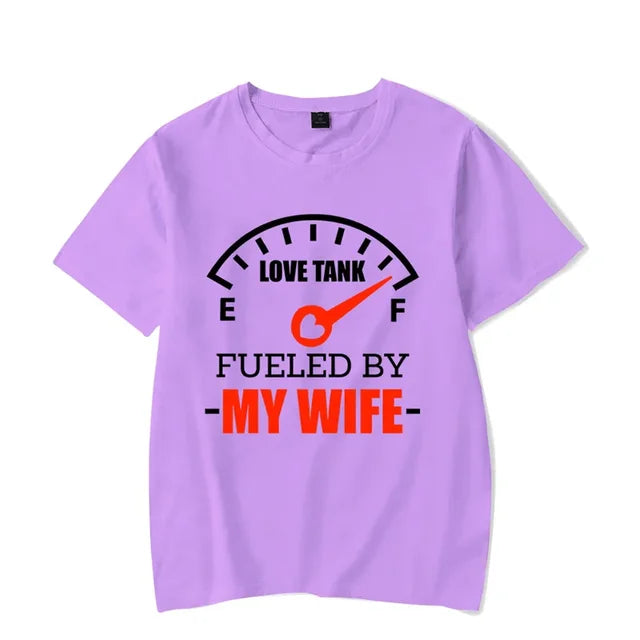 Fueled by My Husband Funny Shirts