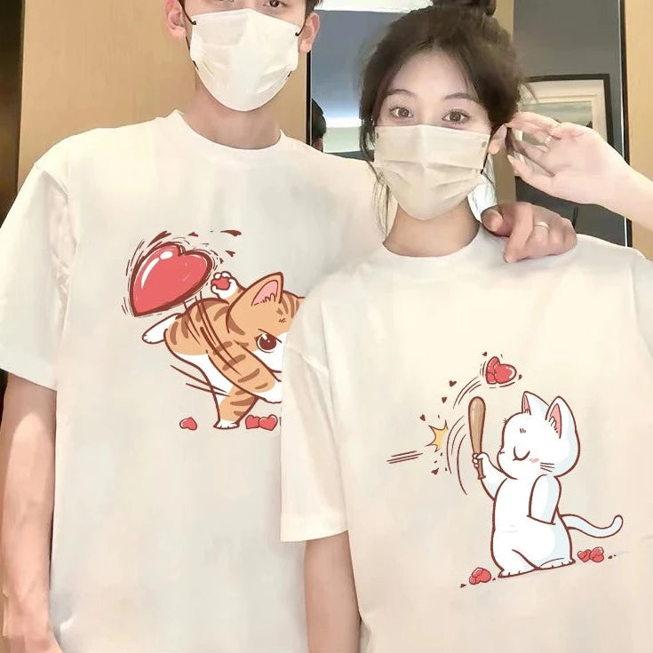 Funny Cat Shirts for Couples