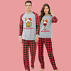 Funny Couples Christmas Pajamas