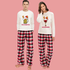 Funny Couples Christmas Pajamas