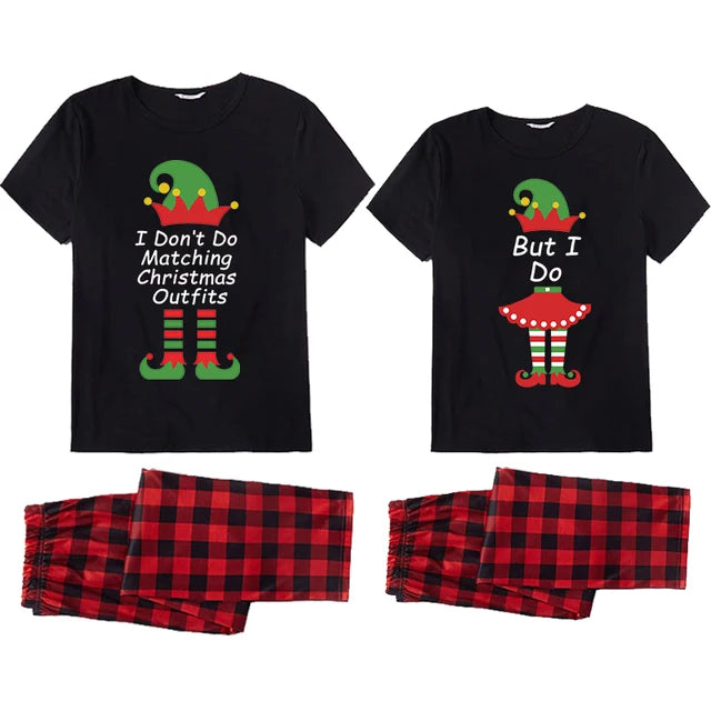 Crazy family christmas online pajamas