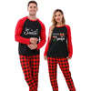 Funny Matching Christmas Pajamas for Couples