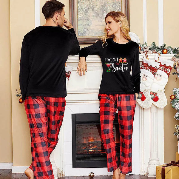 Funny Matching Christmas Pajamas for Couples My Couple Goal