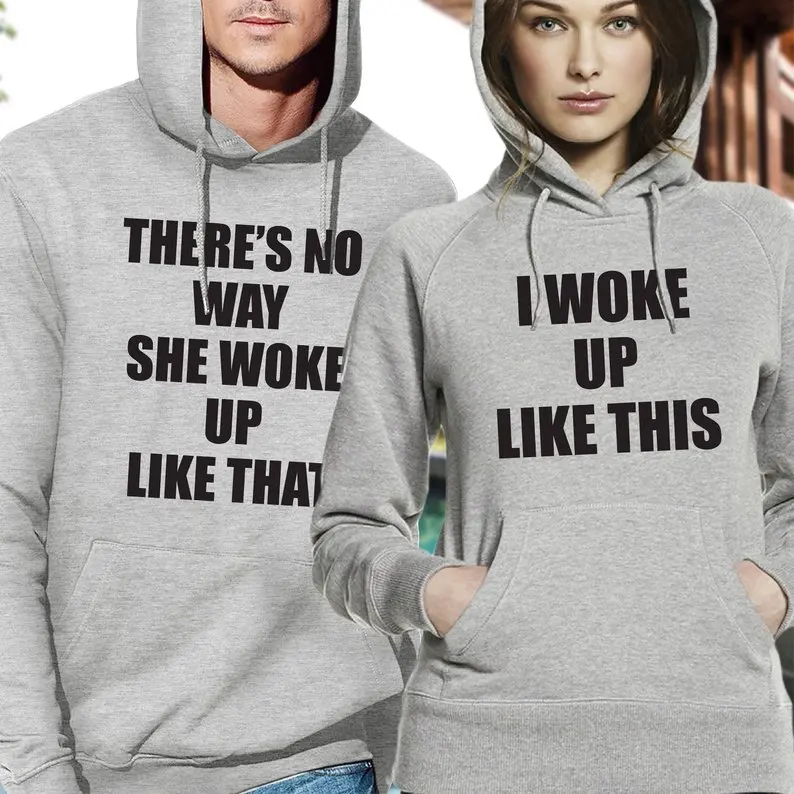 Funny Matching Couple Hoodies