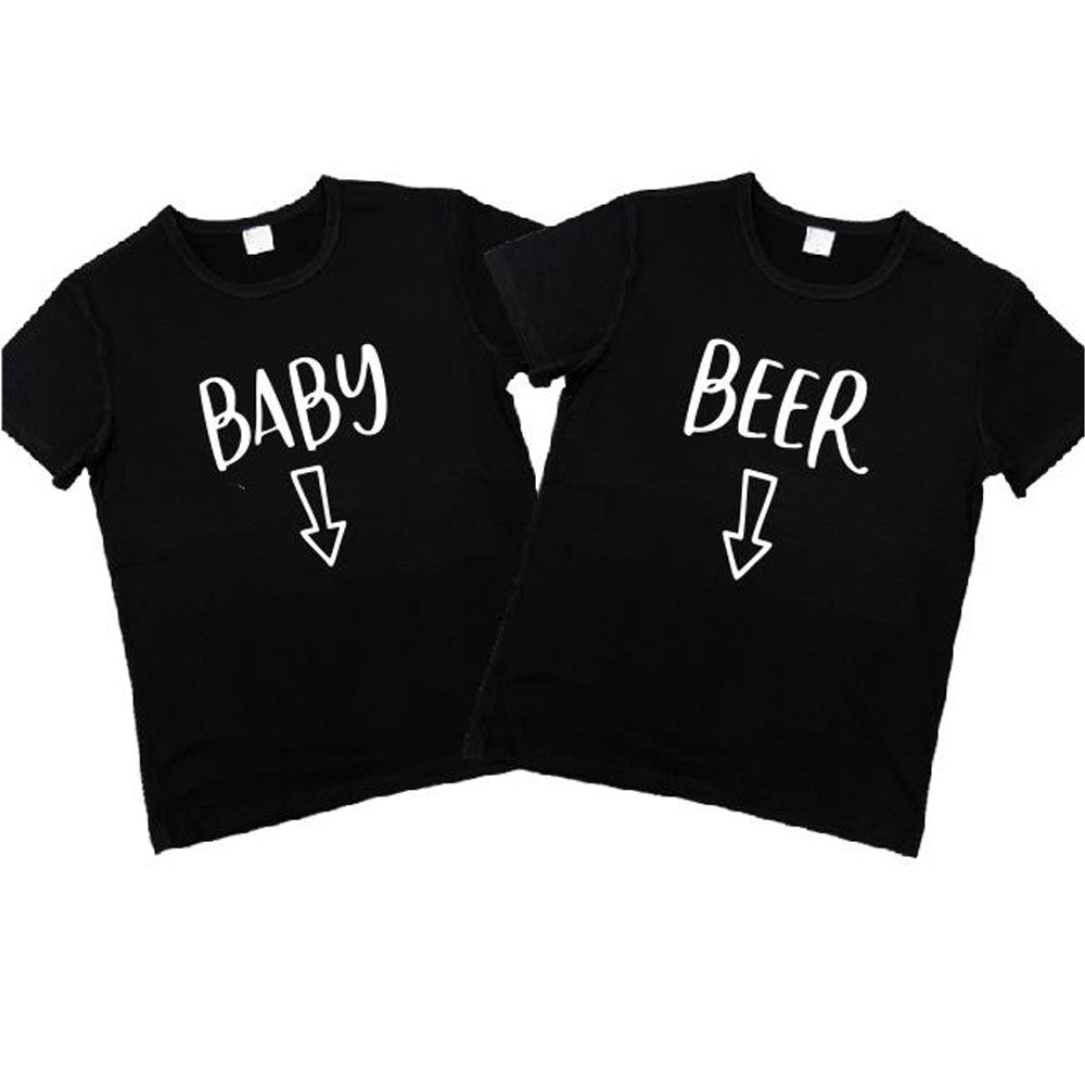 Funny Matching Shirt Baby Beer