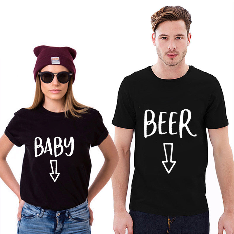 Funny Matching Shirt Baby Beer