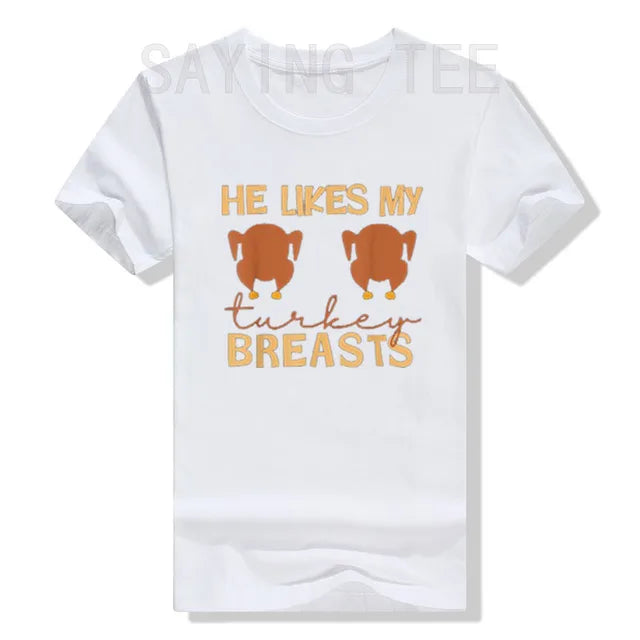 Funny Thanksgiving Shirts for Couples