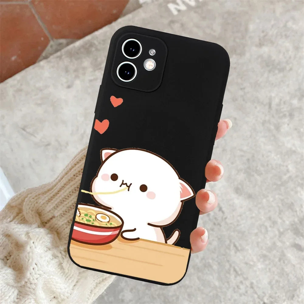 Funny Cat Couple Phone Case