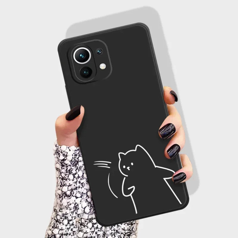 Funny Cat Couple Phone Cases