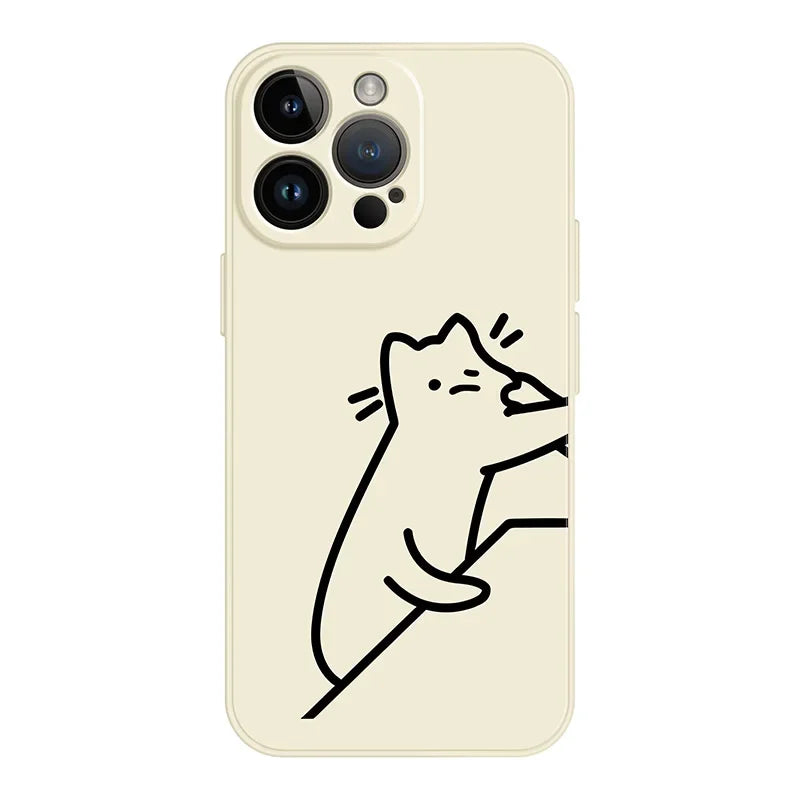 Funny Cats Matching Phone Cases