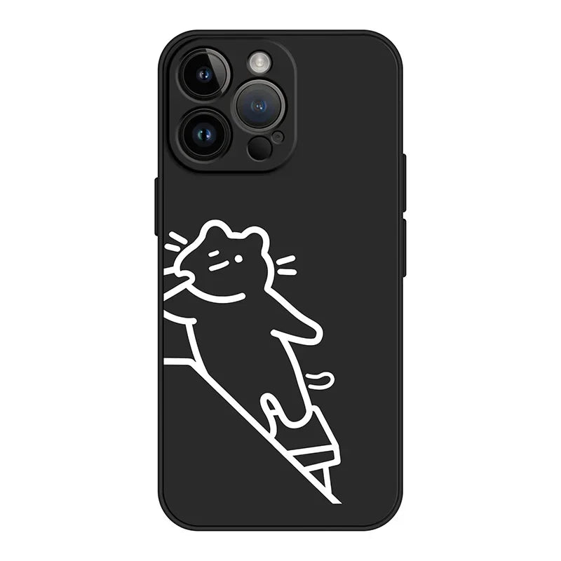 Funny Cats Matching Phone Cases