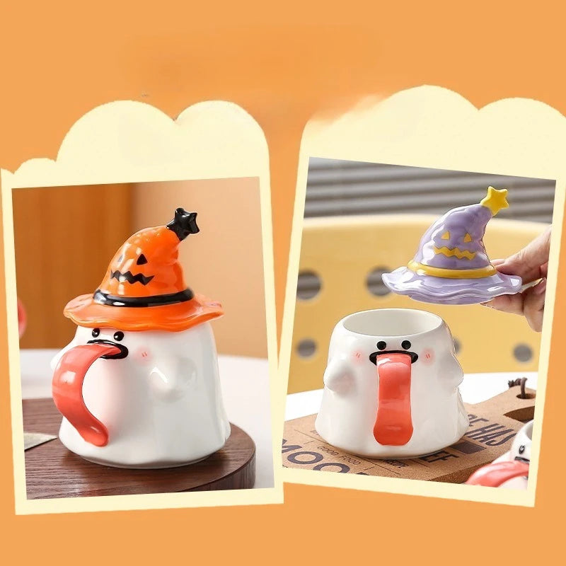 Funny Ghost Mug for Couples