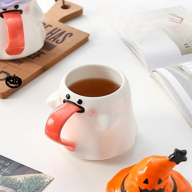 Funny Ghost Mug for Couples