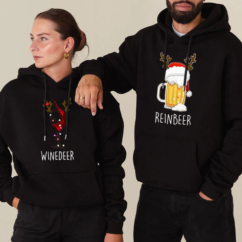 Funny Matching Christmas Hoodie