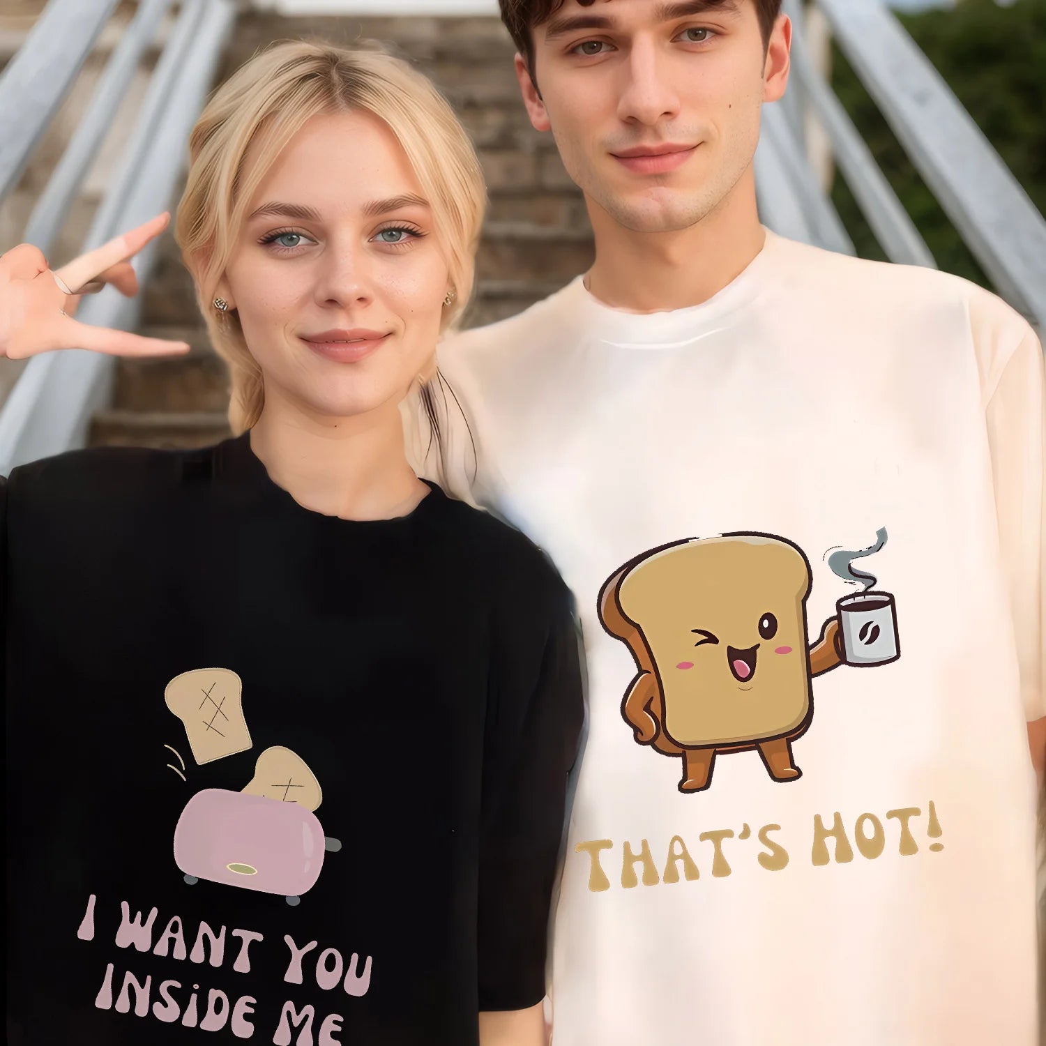 Funny Matching T Shirts