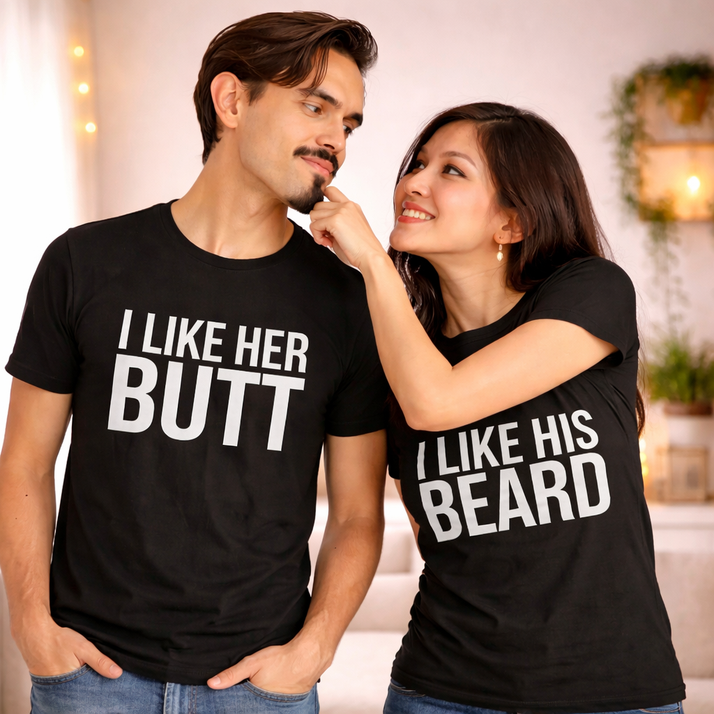 Funny husband and wife shirts