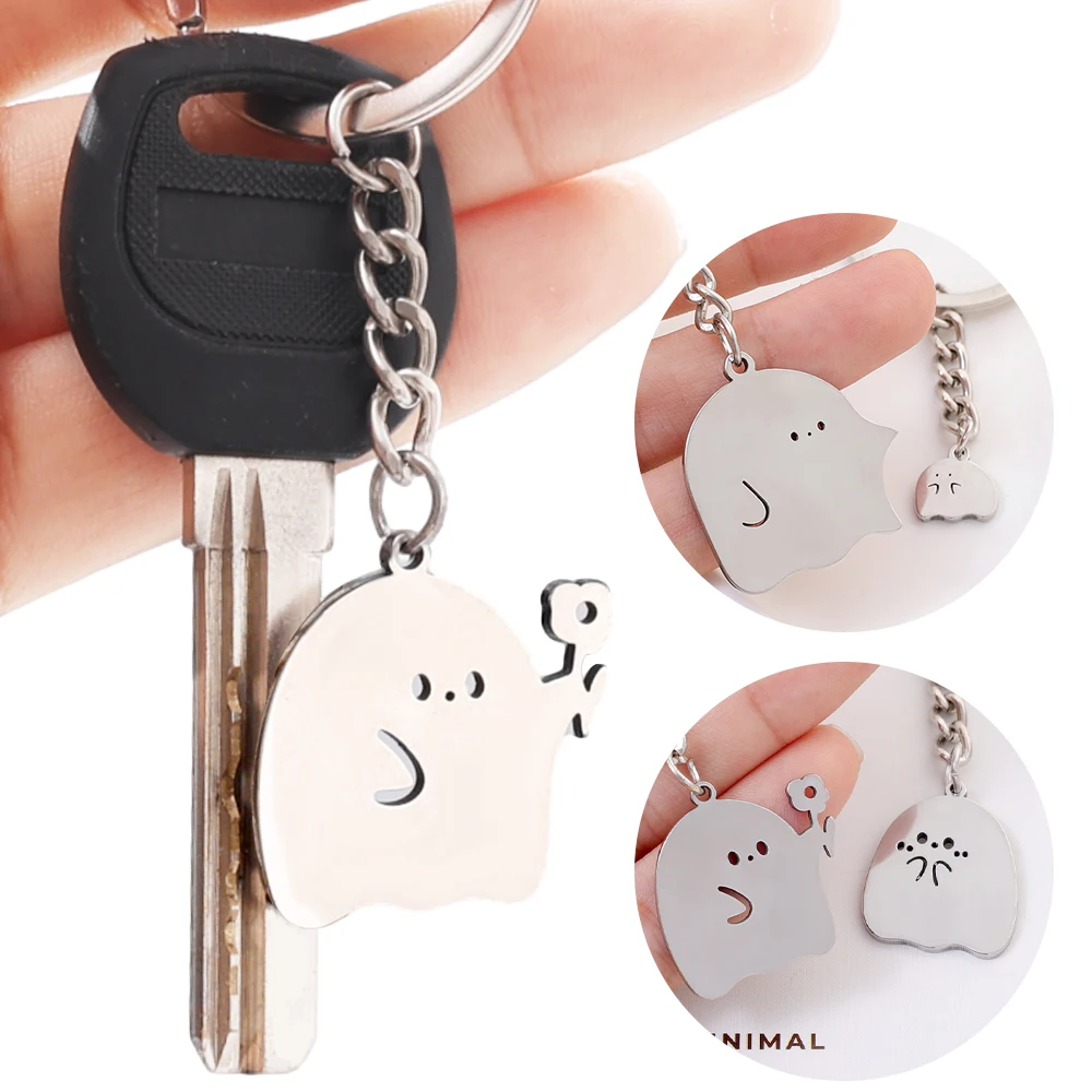 Ghost Couple Keychain
