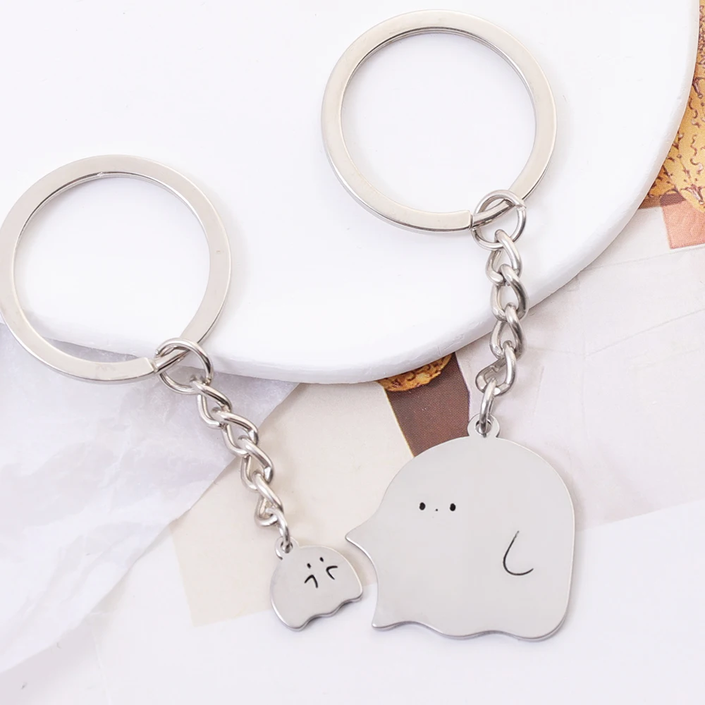 Ghost Couple Keychain