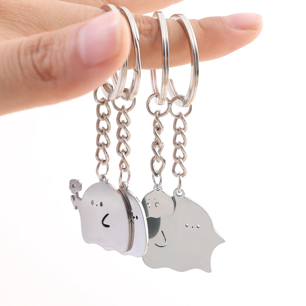 Ghost Couple Keychain