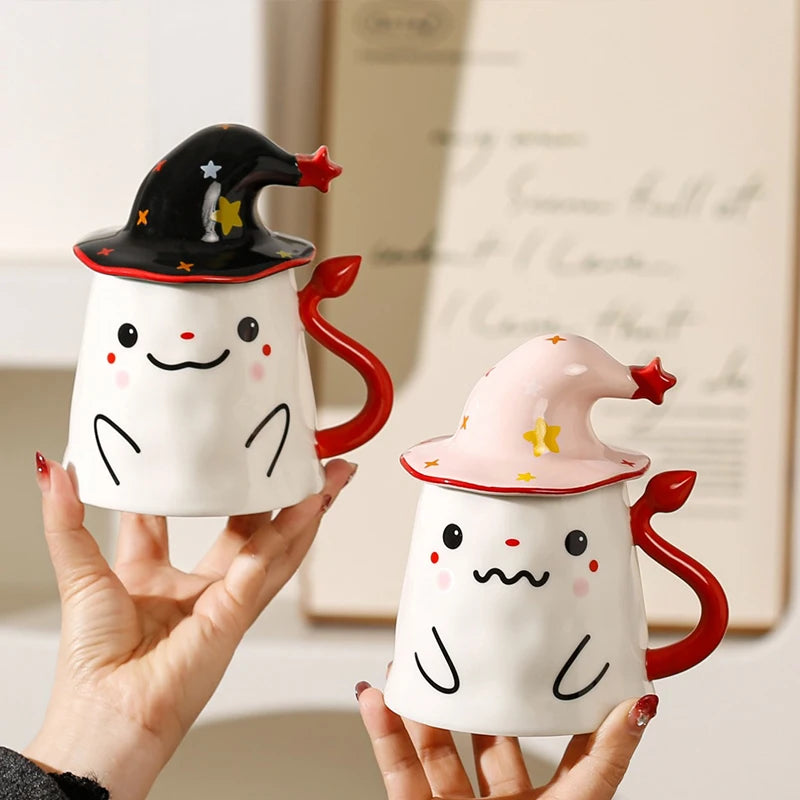 Ghost Halloween Mugs