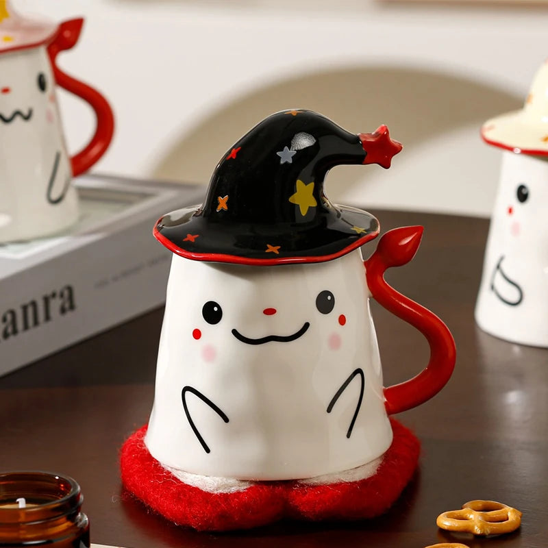 Ghost Halloween Mugs