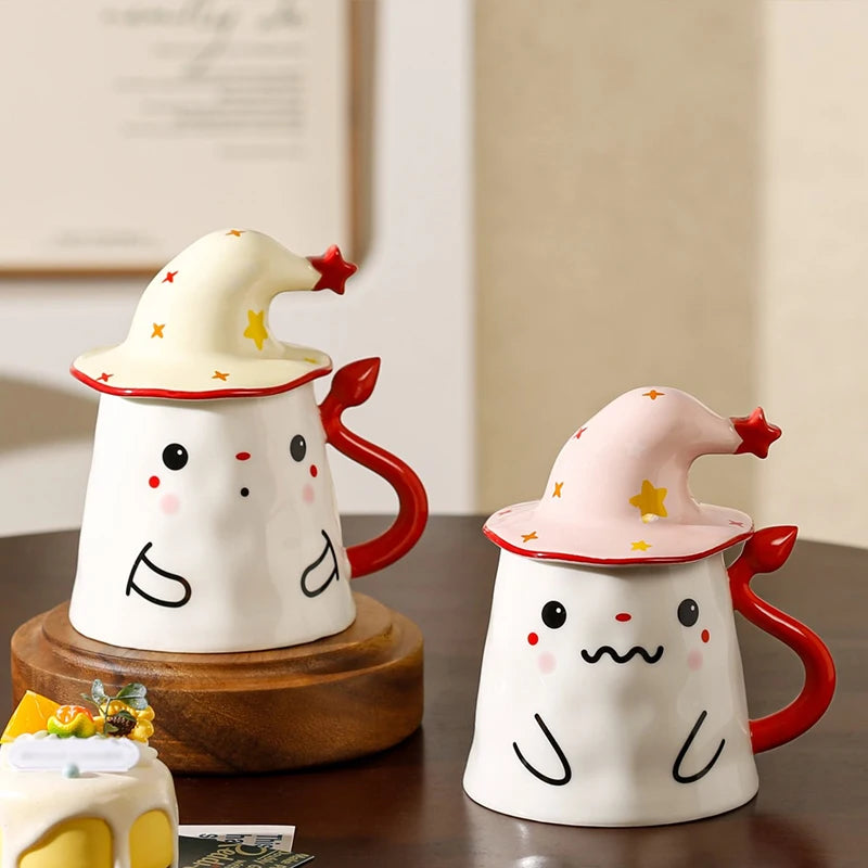 Ghost Halloween Mugs