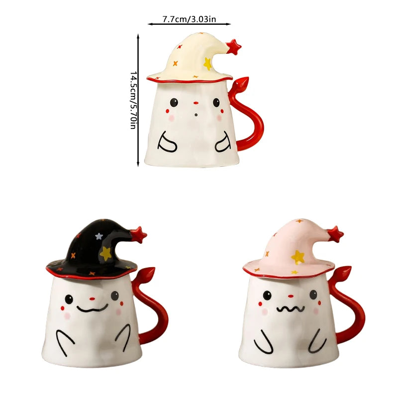 Ghost Halloween Mugs