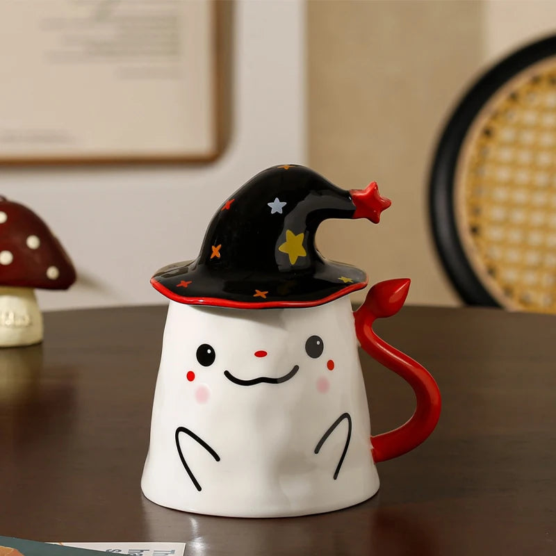 Ghost Halloween Mugs