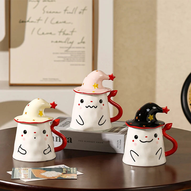 Ghost Halloween Mugs