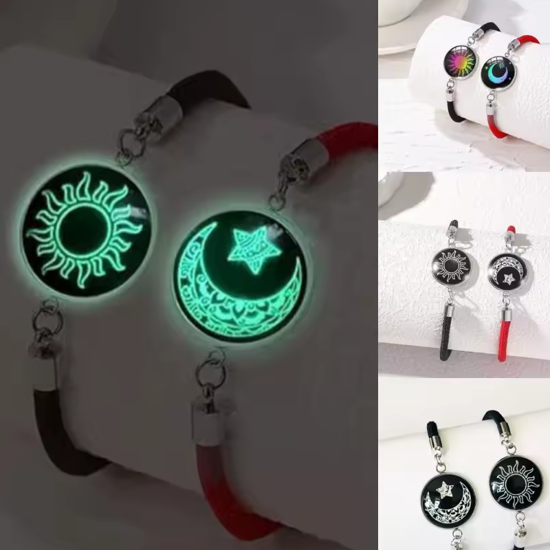 Glow in the Dark Couple Bracelets