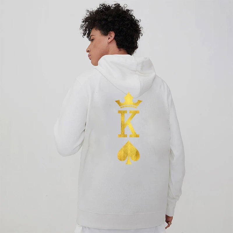 Gold King and Queen Hoodie