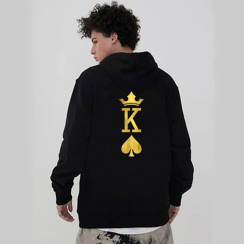 Gold King and Queen Hoodie
