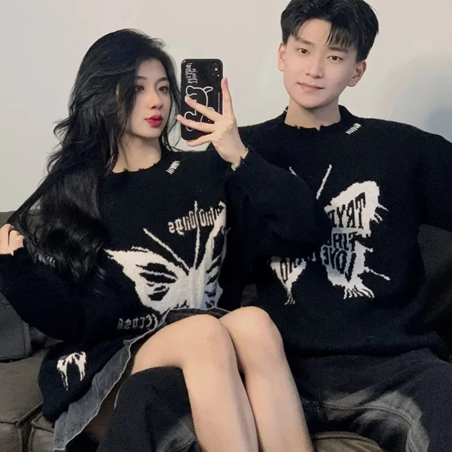 Gothic Sweater for Couples