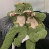 Green Dino Onesie