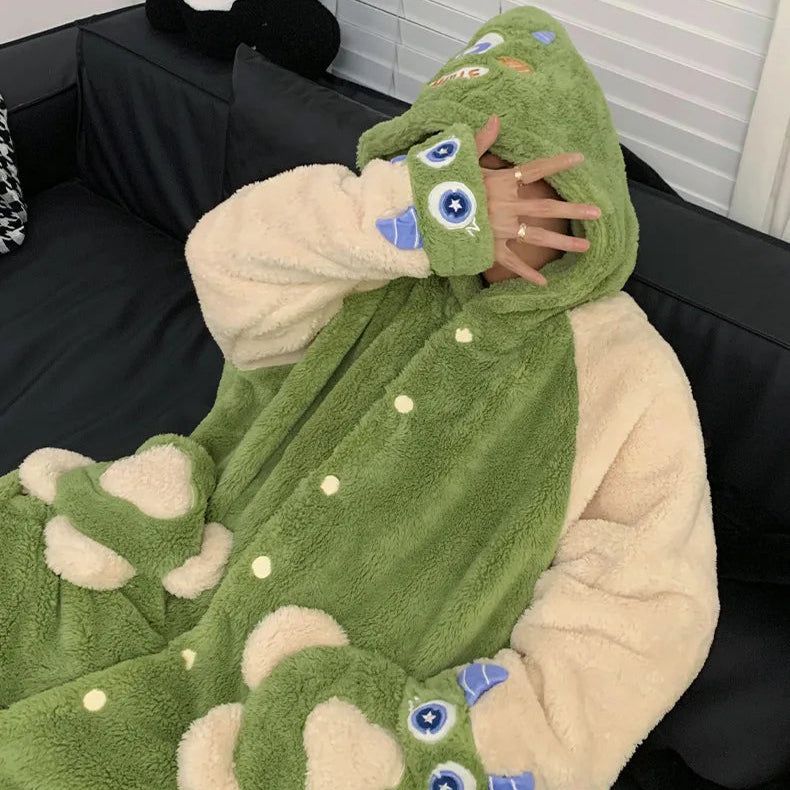 Green Alien Couple Onesies