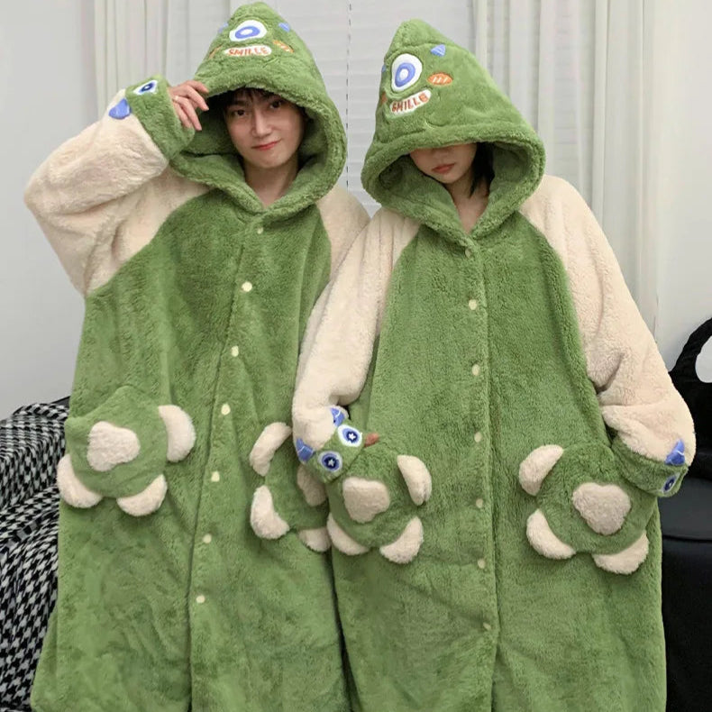 Green Alien Couple Onesies