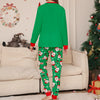 Green Christmas Pajamas Couples