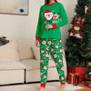 Green Christmas Pajamas Couples