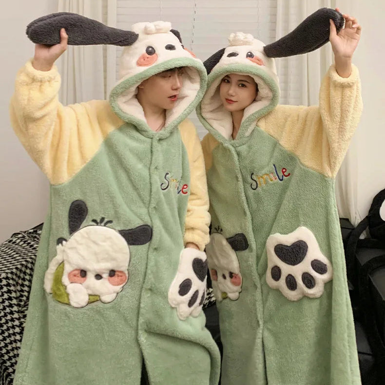 Green Cute Couple Onesies