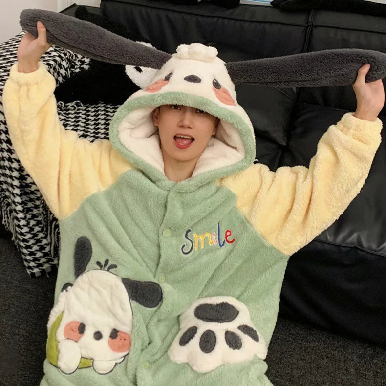 Green Cute Couple Onesies