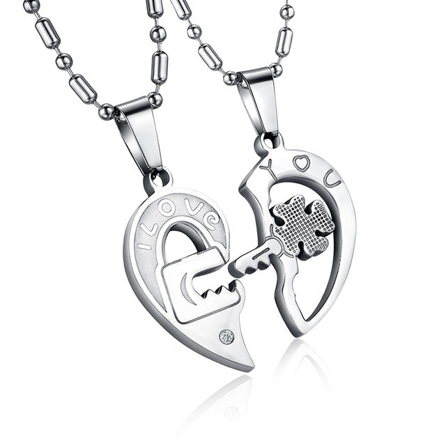Half Heart Chain for Couples