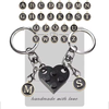 Half Heart Keychain for Couples