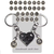 Half Heart Keychain for Couples