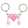 Half Heart Keychain for Couples