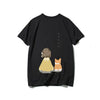 Harajuku Cute Couple Shirts